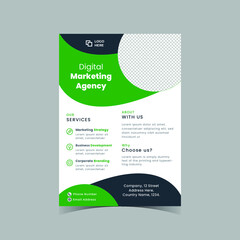 Corporate flyer template Design