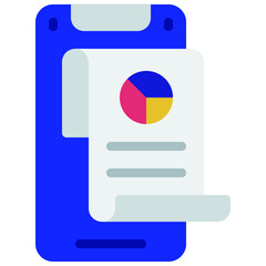 Mobile Accounting Icon