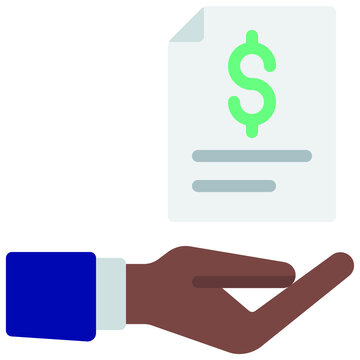 Give Financial Document Icon
