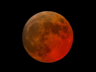 super blood moon total eclipse