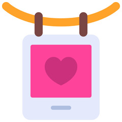 Obraz premium Wedding Photos Icon