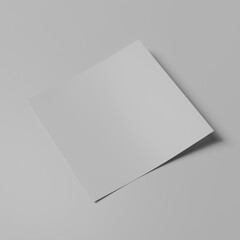 square flyer mockup for sosial media