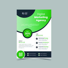 Corporate flyer template Design