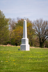 Monument at Camp Nelson National Monument in Kentucky