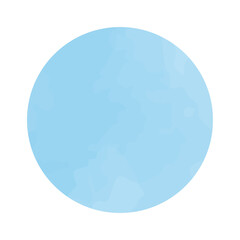 circle watercolor banner
