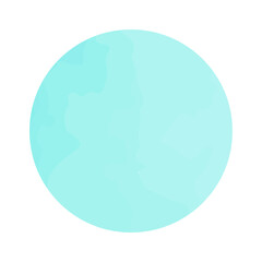 circle watercolor banner
