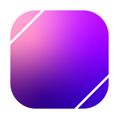 gradient square banner
