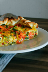 vegetables on a plate