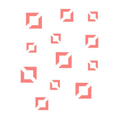 pastel geometric glitter
