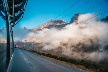 mntaña en la ruta