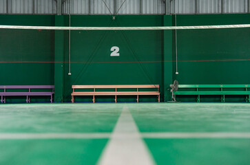 badminton court standard form for competition