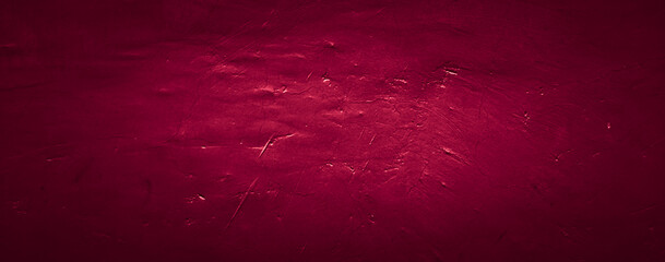 dark grungy red abstract concrete wall texture background