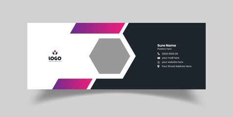 Email signature Template Design