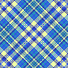 Tartan plaid pattern with texture and summer color. Vector illustration.