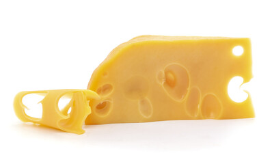 One piece of cheese.