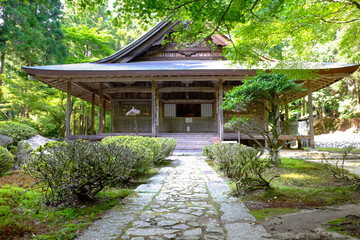 初夏の大原の風景