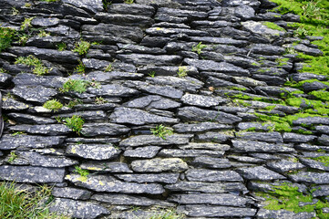 Old stone wall texture background