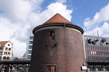 Zombeck-Turm am Hamburger Hafen