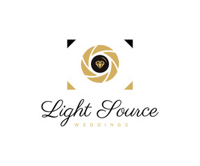 Photography Logo Design. Studio Logo Design Template.