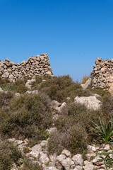 Wanderung auf Mallorca durch das Tramuntana Gebirge auf dem Fernwanderweg GR 221 Ruta de Pedra en...