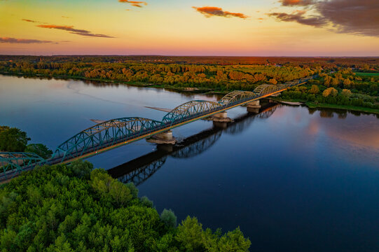 bridge over the river, Bydgoszcz, Fordon, Wisła
