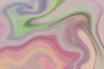 Abstract psychedelic liquid marble texture swirl background