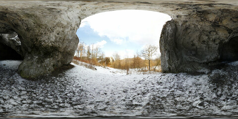 Polish Jura Cave HDRI Panorama