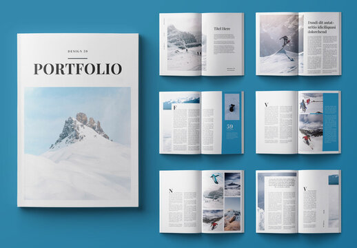 Concept Portfolio Layout