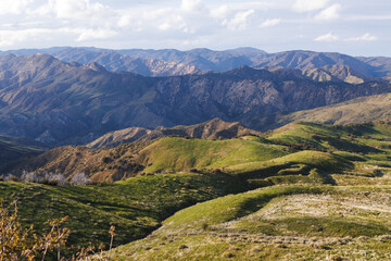 landscape with mountains