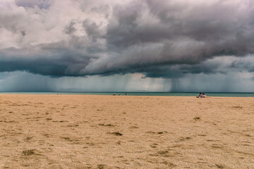 Storm Over the Ocean at Jomtien Beach