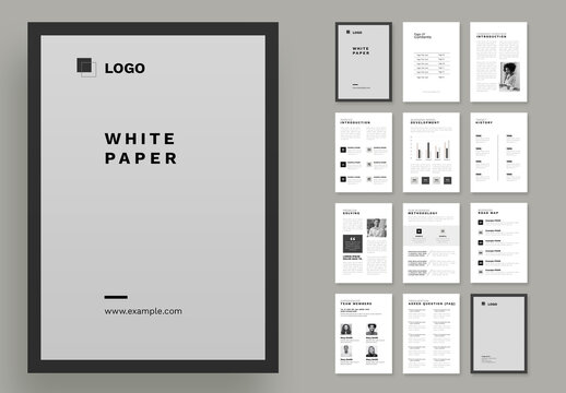 White Paper Design Layout