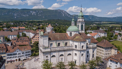 Fototapeta na wymiar Solothurn Cathedral