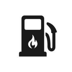 Gas station icon. Fuel signs. Illustration.