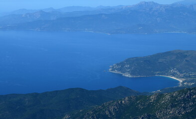 corse occidentale ...vue aérienne