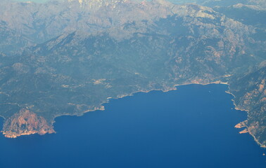 golfe de porto...vue aérienne