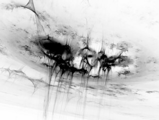 Imaginatory fractal abstract background Image