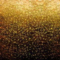 金色の粒子の背景素材
