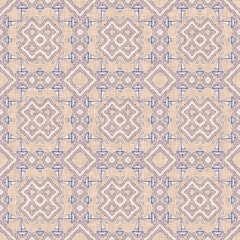 Coastal blue white washed out linen effect pattern. Modern rustic nantucket fabric textile print in nautical maritime style. Masculine sailor home decor digital paper quality raster jpg. 