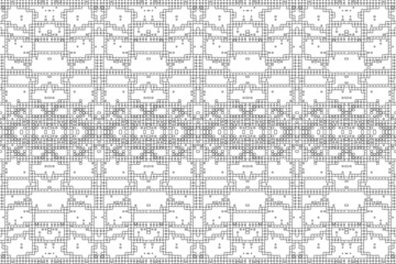 Abstract background. Monochrome texture. Black and white lines on white background.