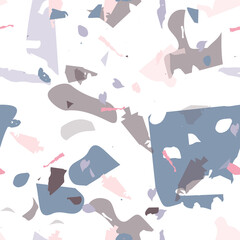 Terrazzo seamless pattern. Modern classic