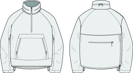 Stowe Hood Shell Jacket 