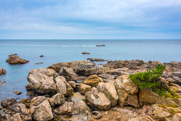 하조대에서 본 동해바다
