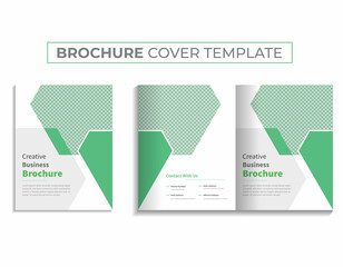Multipurpose Colorful Corporate brochure front back layout theme cover design 