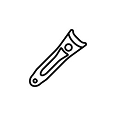 nail cutter icon vector design templates