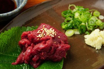 桜肉　馬肉　生肉