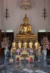 Le Wat Pho (ou temple du Bouddha couché) est le temple bouddhique le plus visité de Bangkok.