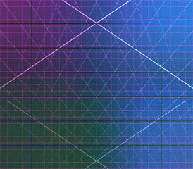 Abstract glitch art grid background image.