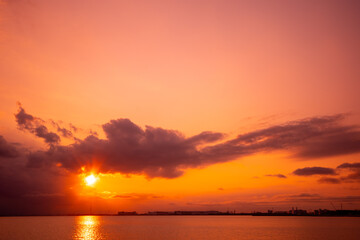 Fototapeta premium 夕暮れの海