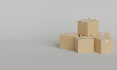 荷物、配達のイメージイラスト