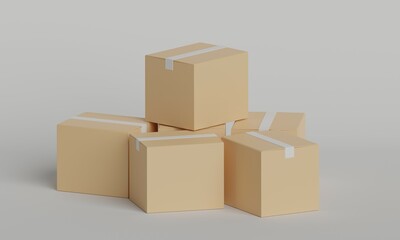 荷物、配達のイメージイラスト